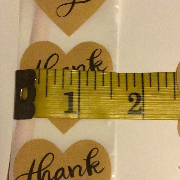 100 pcs thank you stickers - Picture 2 of 2